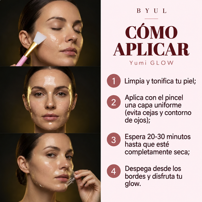 Yumi Glow - Mascarilla Peel Off Colageno