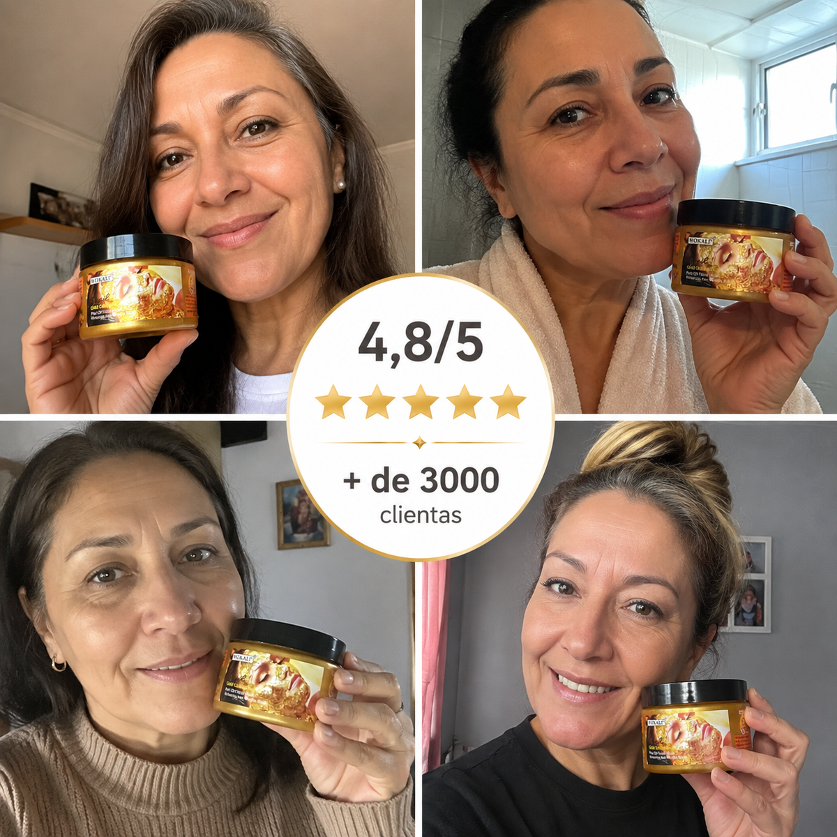 Mascarilla - Golden Glow 24K